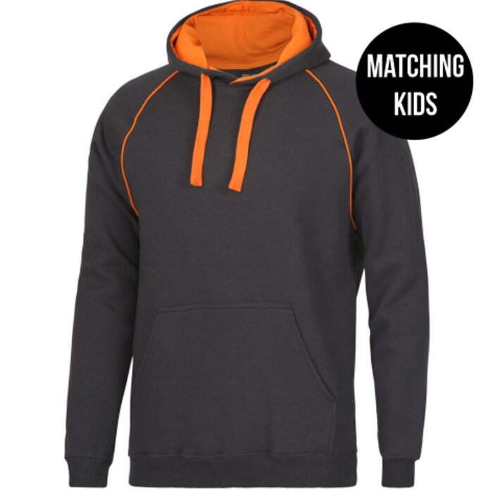 JBs Wear Adult Contrast Fleecy Hoodie Thumbnail