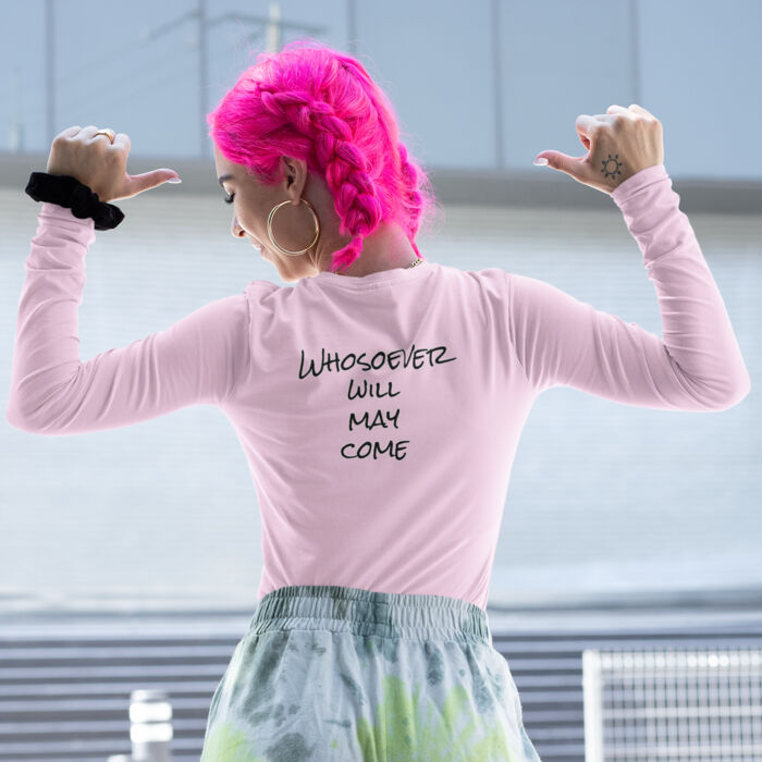 Long Sleeve Tee (with rear print) Thumbnail