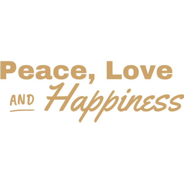 Peace Love and Happiness Thumbnail